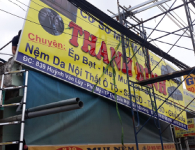 Cơ sở may mui nệm Thanh Bình