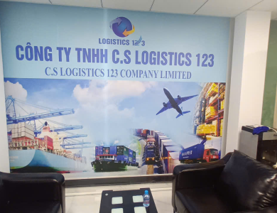 Backdrop Cty TNHH C.S Logistics 123