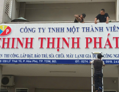 Bảng hiệu - Cty TNHH Một Thành Viên Chinh Thịnh Phát